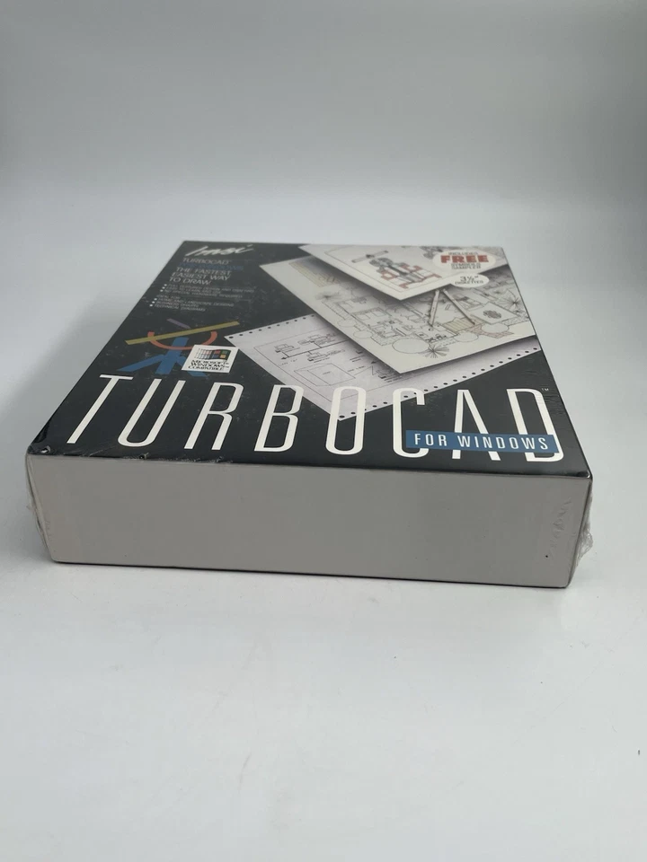 IMSI TurboCAD For Windows, 3.5" Discs, VTG Design and Drafting Software - Image 2 of 4