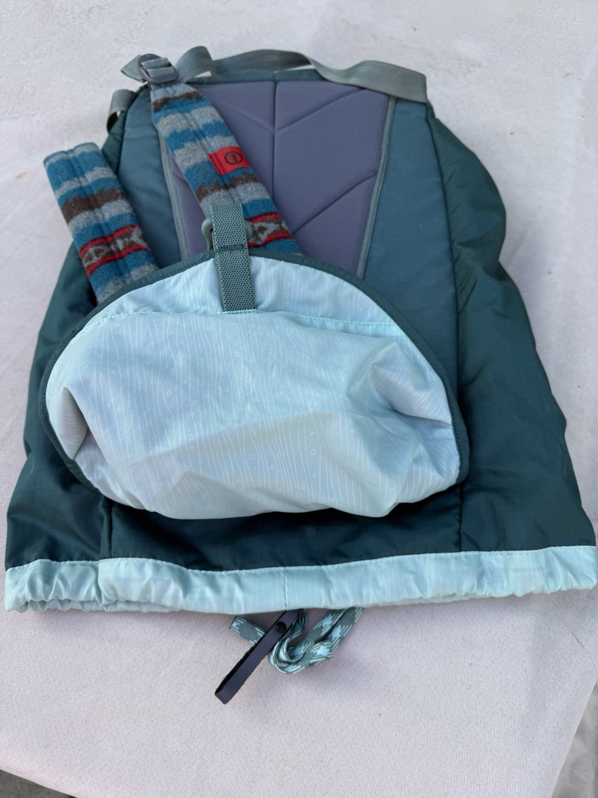 Pendleton Evrgrn Backpack Wool Nylon Backpacking … - image 9