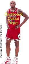 Dennis Rodman Life Size Cardboard Cutout with FREE Shipping! LAST ONE!