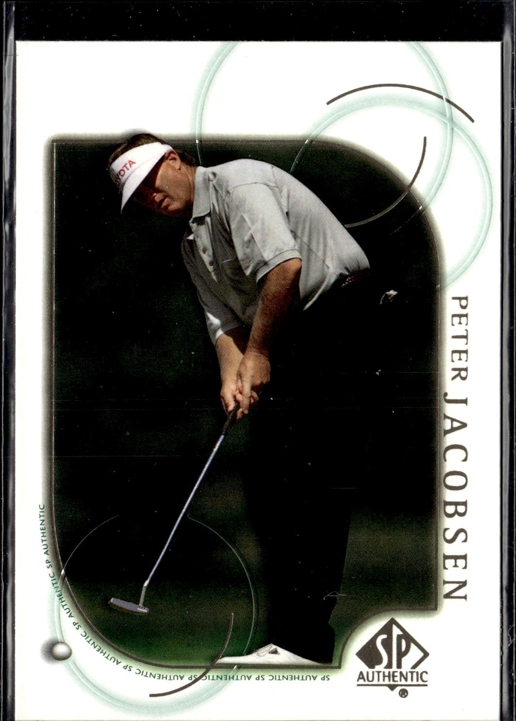 2001 SP Authentic #31 Peter Jacobsen