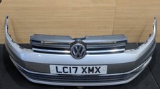 VOLKSWAGEN GOLF MK7 FRONT BUMPER SILVER LB7W