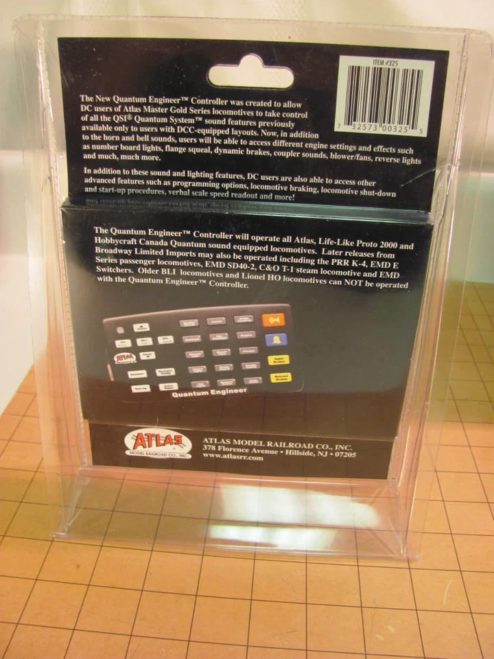 Модель железной дороги Atlas квантовый инженер контроллер товар непроверенный - Изображение 4 из 4