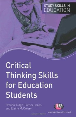 Critical Thinking Skills for Education Students (S by Elaine McCreery 1844452700