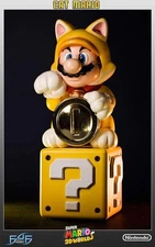 First 4 Figures Cat Mario Regular Edition Resin Statue