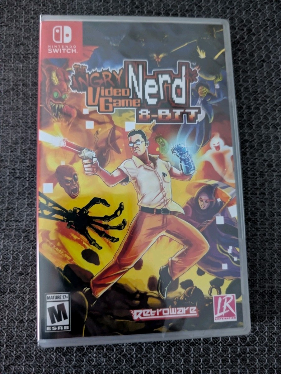 Angry Video Game Nerd 8-Bit Nintendo Switch Limited Run Games NEW