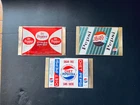 Vintage 1960s-70s Pepsi, Diet Pepsi & Dr Pepper Tin Litho Labels - Rare Canadian