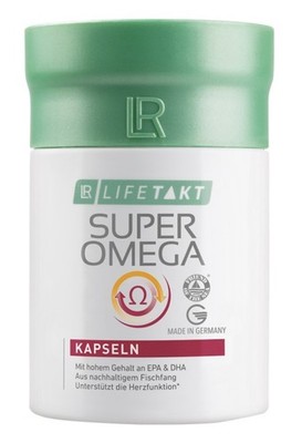 LR Super Omega Kapseln 60 Omega-3 Fischöl | Herzgesundheit & Gehirnfunktion NEU