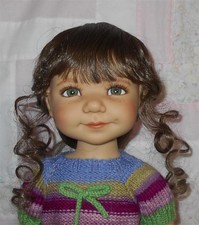 Monique JEANNIE Wig SIZE 12/13 LIGHT BROWN Fancy Braids Ponytail Bangs NWT