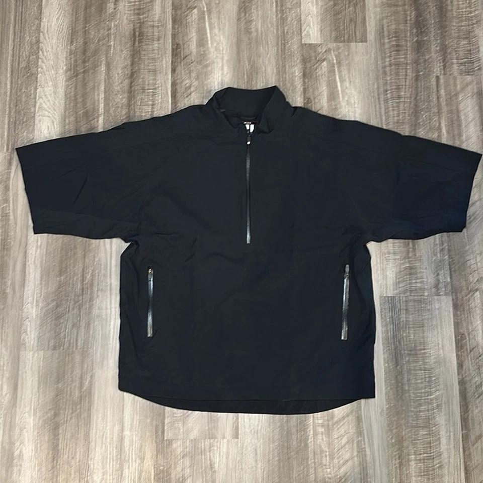 FootJoy Tour Collection DryJoys Half Zip Short Sleeve Pullover - XL — 第 2/4 张图片