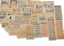 Large Lot of 1920s Austrian Heller Notes various 100 plus Varying Denominations