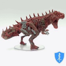 Tyrannosaurus Zombie - Boneyard 44 D D Icons of Realms Huge Dinosaur Miniature