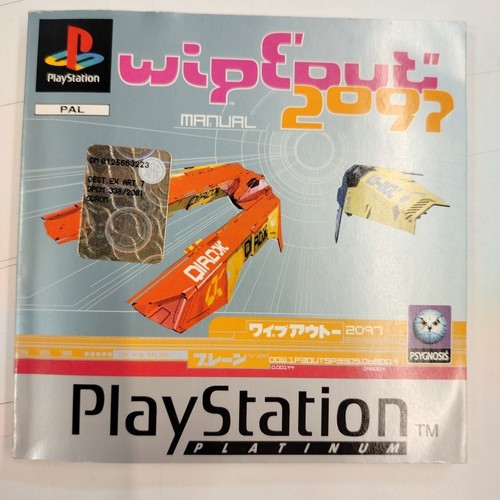 Wipeout 2097 PlayStation 1 PS1 Sony Buone Condizioni Platinum - Imagen 6 de 9