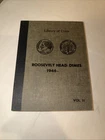 Roosevelt Head Dimes Library of Coins Vol. 11 Album Lot of 56 Dimes 1946-1970