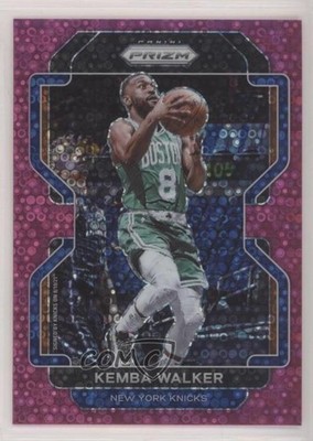 2021-22 Panini Prizm Fast Break Pink Prizm 21/50 Kemba Walker #122 hs9