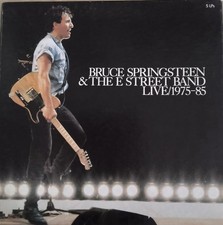 BRUCE SPRINGSTEEN AND THE E STREET BAND LIVE 1975-85 VINYL LP BOX SET (5 albums)