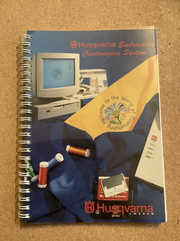 Husqvarna Embroidery Customizing System Owners Handbook