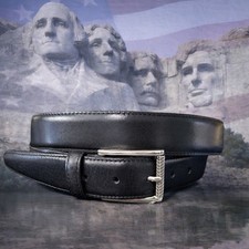 Brighton Leather USA Belt Size 46 Full Grain Glove Lining M10853 NWT