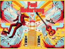 Paul McCartney Got Back Tour November 24, 25 2025 Chicago, IL Poster