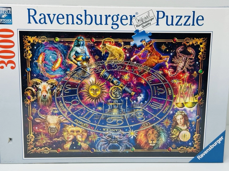 Rompecabezas Ravensburger Zodiac 3000 piezas - Emocionante ilustración del zodiaco Foto 2 de 4