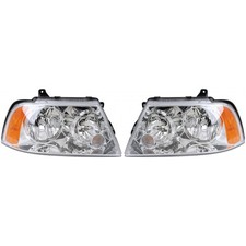 For Lincoln Navigator Headlight 2003-2006 Pair Driver And Passenger Side