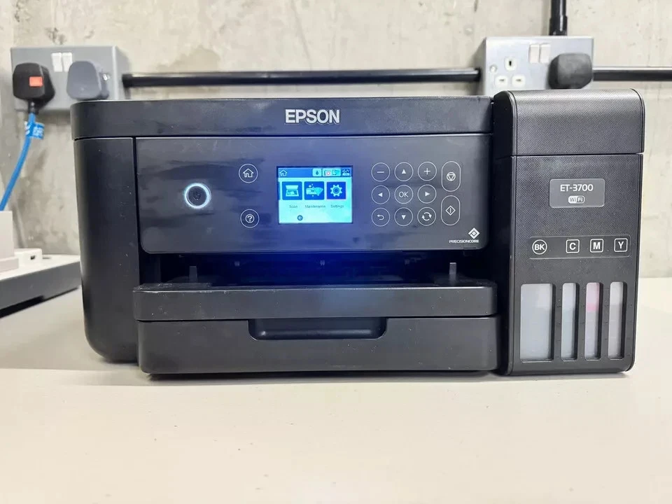 Epson Ecotank ET-3700 All-in-One Wireless Colour Inkjet Printer Auto Duplex - Image 2 of 2