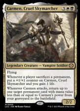 Carmen, Cruel Skymarcher 5 M Foil LCC MTG NM