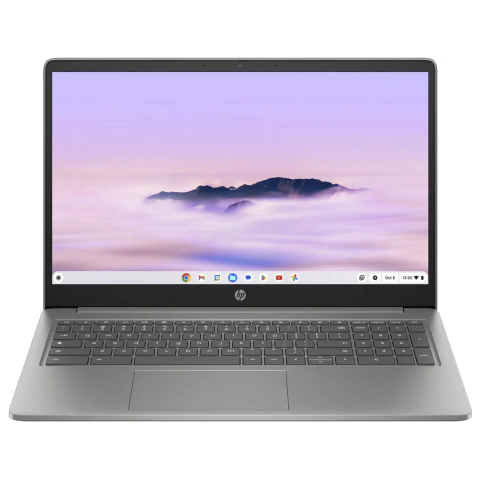 HP 15a-nb0033dx 15.6" FHD IPS Intel i3-N305 0.8GHz 8GB 128GB UFS ChromeOS Laptop