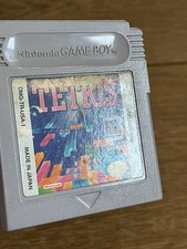 Tetris Nintendo Game Boy 1989 Cartridge Tested Original OEM Genuine Fast Ship!