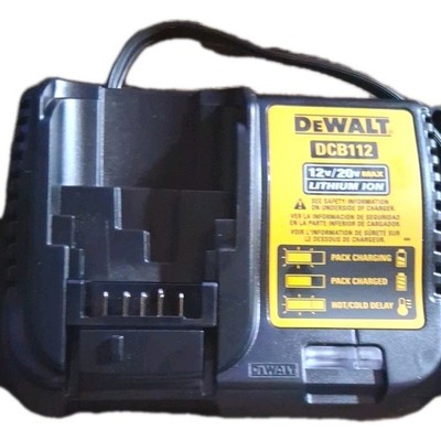New Dewalt DCB112 12V & 20V Max Li-ion Battery Charger 