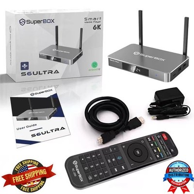 SuperBox S6 Ultra TV BOX Authorized Reseller Reliable Free Fast Ship Delivery