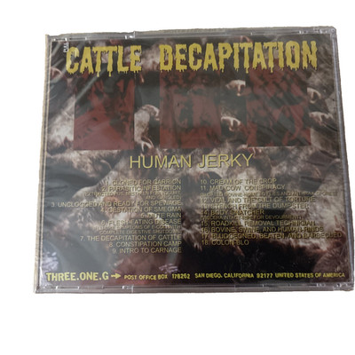 CATTLE DECAPITATION - Human Jerky - CD - **Excellent Condition** New