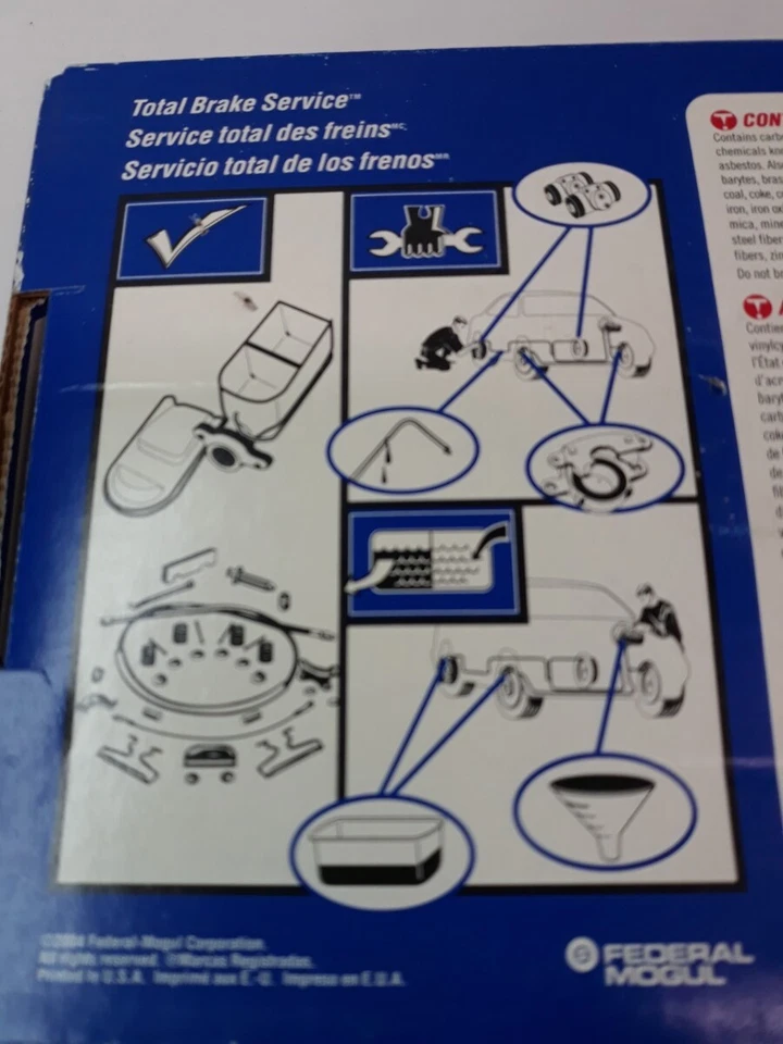 NUEVO WAGNER QUICK STOP PASTILLAS DE FRENO DE DISCO SEMIMETÁLICAS Ref# ZX667 Foto 4 de 4