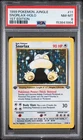 1999 POKEMON JUNGLE 1ST EDITION #11 SNORLAX-HOLO PSA 8