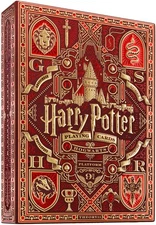 Harry Potter Playing Cards Red Gryffindor Deck by theory11