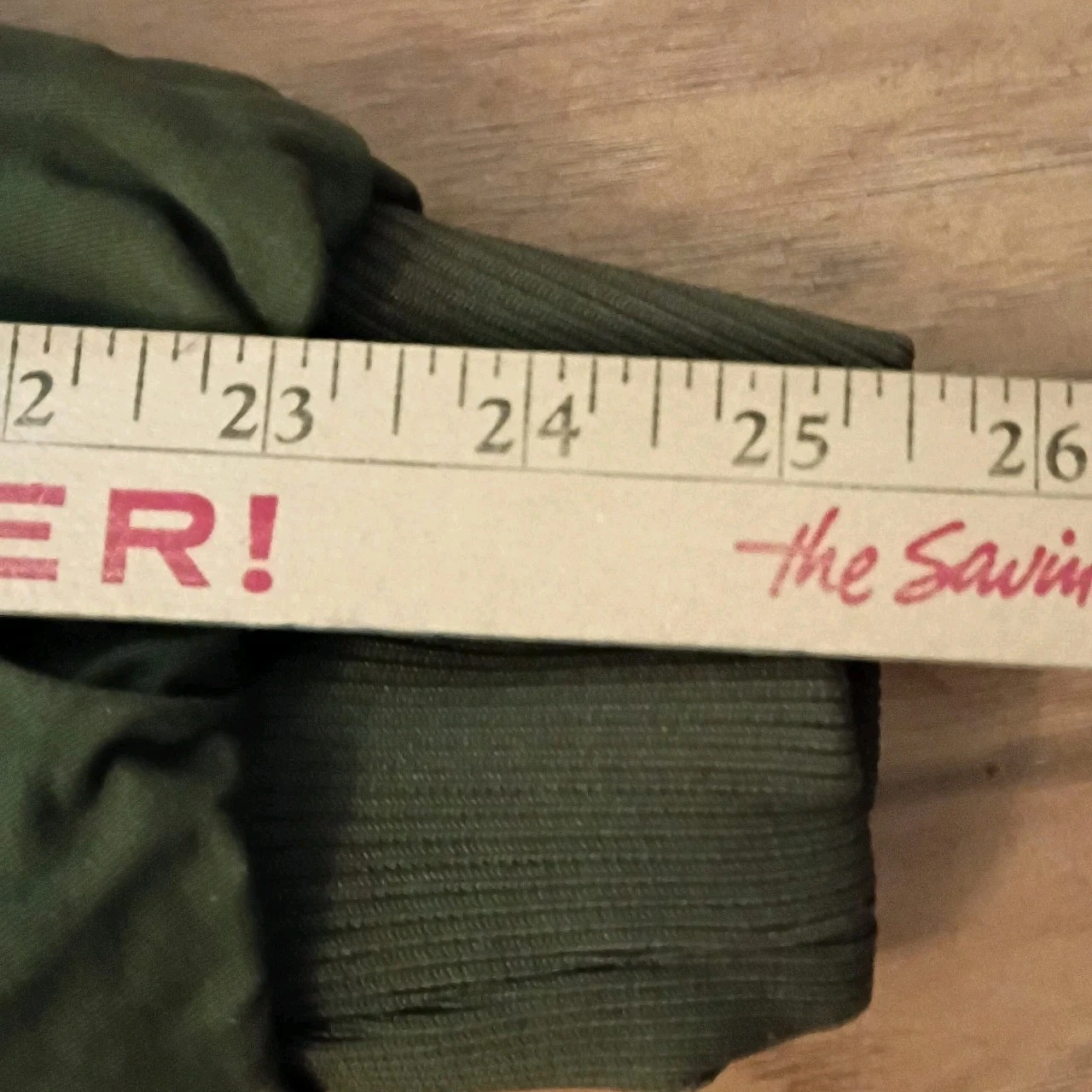 Hard Edge Shepra Lined Men’s Sz L Green Olive Bomber Jacket - product detail image 8