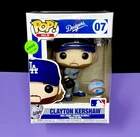 Funko Pop! MLB Clayton Kershaw Los Angeles Dodgers  #07 Away Jersey New Vaulted