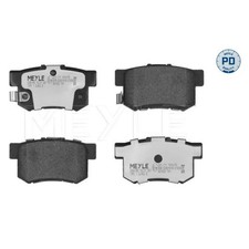 Satz Bremsbeläge Bremsklötze hinten für Suzuki Swift 3 MZ SX4 GY | 24378942