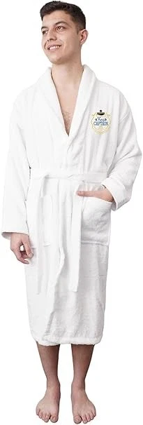 fairy princess dress Men's Luxury Dressing Gown Pure Silk Navy main image 0
