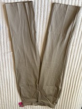 Investments Madison Ave Women's Dress Pants Beige Twill Straight Stretch