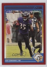 2024 Score Red Gus Edwards #20 12ps
