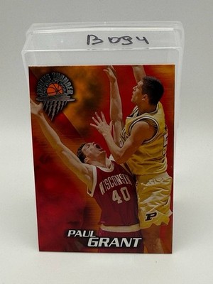 1997 Wheels Rookie Thunder Rising Storm Paul Grant Rookie Card #20