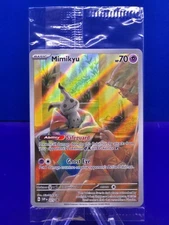 2024 Pokémon Mimikyu SVP075 Promo Paldean Fates Factory Sealed