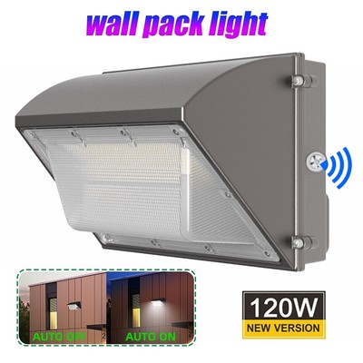 120W LED Barn Yard Street Outdoor Security Light Dusk To Dawn Flood Light