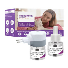 Long-Lasting Cat Pheromone Diffuser Pheromone Diffuser to Calm Pets Quiet Comfor