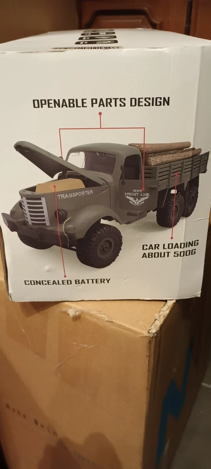 JJRC Truck, 1:16 RC Truck, WPL Truck 6WD, JJRC Transporter-1 - Bild 4 von 4