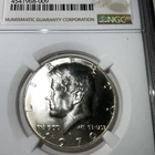 NGC 1970-D 50c “J. KENNEDY “ 0.1479 Troy Oz 40% Silver