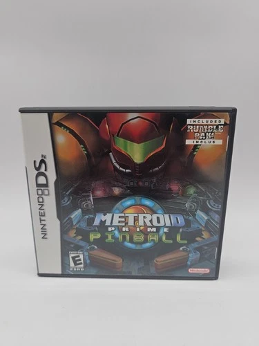 Metroid Prime: Pinball (Nintendo DS, 2006) with Rumble Pack CIB