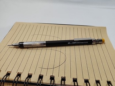 Pentel Graph Gear 500 Mechanical Drafting Pencil 0.9 mm Black Barrel PG509