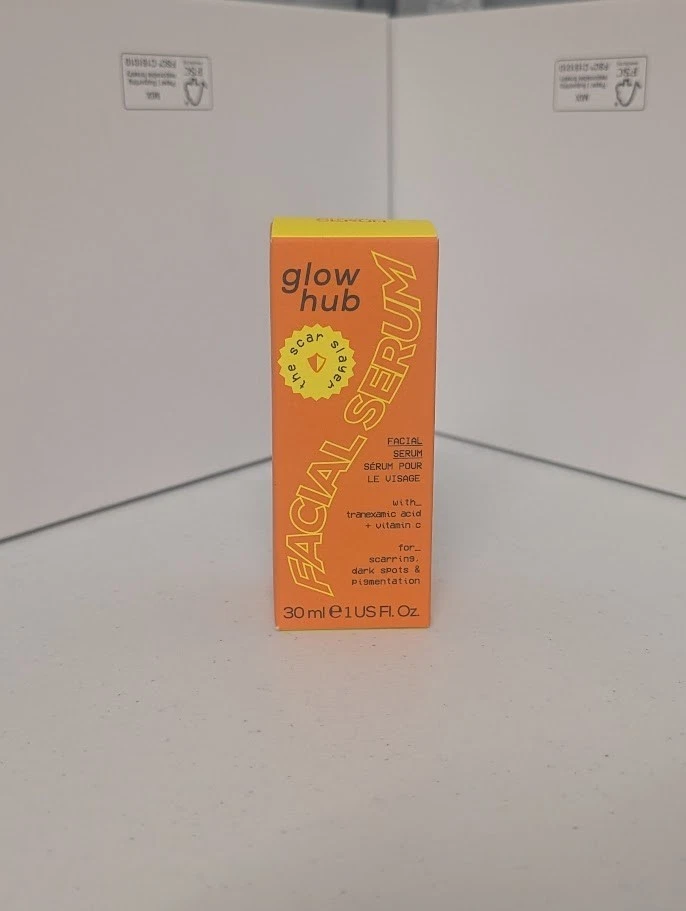 GLOW HUB The Scar Slayer Facial Serum 30ml for Dark Spots Blemishes NEW UNOPENED