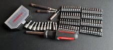 Gedore Red Screwdriver Set with bit holders and 120 bits - Torx / PH / PZ etc